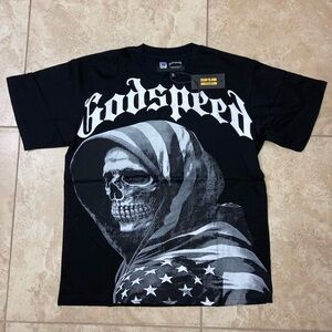 Godspeed Men's Black Graphic Tee